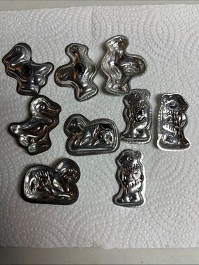 Vintage Fox Run Mini Animal Chocolate Molds – Set of 9 – Hong Kong